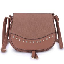 Bolsa Feminina Transversal Alto Relevo Com Spikes E Tachas Bolsa Feminina Transversal Alto Relevo Com Spikes E Tachas