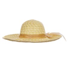 Chapéu De Praia Floppy Bege Com Laço Chapéu De Praia Floppy Bege Com Laço