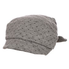 Touca Bandana Cinza Estampada Touca Bandana Cinza Estampada