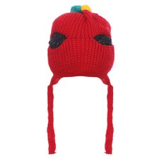 Gorro Vermelho Infantil De Crochê Com Pompom Gorro Vermelho Infantil De Crochê Com Pompom