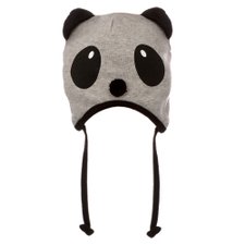 Gorro Cinza Infantil Panda Gorro Cinza Infantil Panda