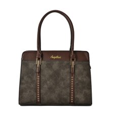 Bolsa De Ombro Feminina Detalhes Metálicos Bolsa De Ombro Feminina Detalhes Metálicos
