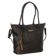 Bolsa De Ombro Feminina Com Vazados E Tassel Bolsa De Ombro Feminina Com Vazados E Tassel
