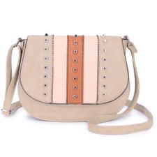 Bolsa Transversal Feminina Com Spikes Bolsa Transversal Feminina Com Spikes