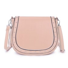 Bolsa Transversal Feminina Alto Relevo Com Tachas Bolsa Transversal Feminina Alto Relevo Com Tachas