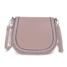 Bolsa Transversal Feminina Alto Relevo Com Tachas Bolsa Transversal Feminina Alto Relevo Com Tachas