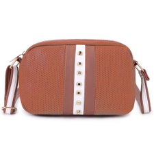 Bolsa Feminina Transversal Detalhes Vazados E Spikes Bolsa Feminina Transversal Detalhes Vazados E Spikes