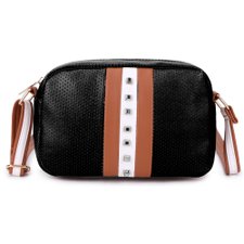 Bolsa Feminina Transversal Detalhes Vazados E Spikes Bolsa Feminina Transversal Detalhes Vazados E Spikes