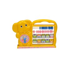 Mini Abaco Infantil Soma E Subtração Elefante Com Relógio Mini Abaco Infantil Soma E Subtração Elefante Com Relógio