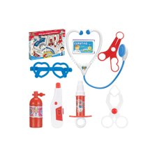 Kit Médico Infantil Com 7 Acessórios Kit Médico Infantil Com 7 Acessórios
