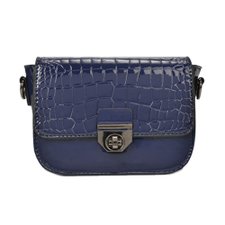 Bolsa Feminina De Verniz Trasnversal Animal Print Bolsa Feminina De Verniz Trasnversal Animal Print