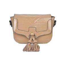 Bolsa Transversal De Verniz Feminina Alto Relevo E Tassel Bolsa Transversal De Verniz Feminina Alto Relevo E Tassel