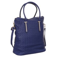 Bolsa Totem Feminina Detalhes Trançados Alça Dupla Bolsa Totem Feminina Detalhes Trançados Alça Dupla
