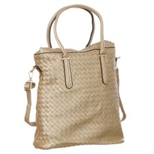 Bolsa Totem Feminina Detalhes Trançados Alça Dupla Bolsa Totem Feminina Detalhes Trançados Alça Dupla