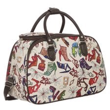 Mala De Viagem Alça Dupla De Mão Estampa Floral Feminina Mala De Viagem Alça Dupla De Mão Estampa Floral Feminina