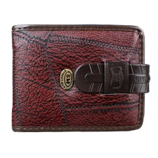 Carteira Masculina Fecho de Botão Estampa Alto Relevo Carteira Masculina Fecho de Botão Estampa Alto Relevo