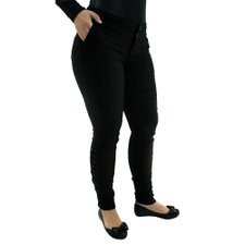 Calça Cotton Feminina Estampa Alto Relevo Calça Cotton Feminina Estampa Alto Relevo
