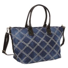 Bolsa Feminina De Ombro Estampa Têxtil Alto Relevo Bolsa Feminina De Ombro Estampa Têxtil Alto Relevo