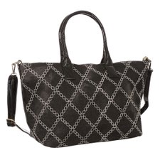 Bolsa Feminina De Ombro Estampa Têxtil Alto Relevo Bolsa Feminina De Ombro Estampa Têxtil Alto Relevo