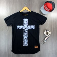 Camiseta T-Shirt Masculina Com Manga Curta Estampada Camiseta T-Shirt Masculina Com Manga Curta Estampada