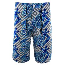 Bermuda Branca Tactel Boardshort Praia Masculina Bermuda Branca Tactel Boardshort Praia Masculina