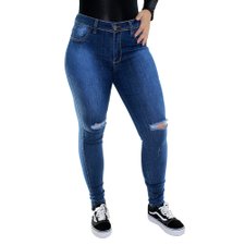 Calça Jeans Feminina Destroyed Calça Jeans Feminina Destroyed
