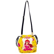 Bolsa Saco Infantil De Princesa Com Strass Com 3 Chuquinhas De Cabelo Bolsa Saco Infantil De Princesa Com Strass Com 3 Chuquinhas De Cabelo