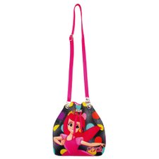 Bolsa Saco Transversal Princesa Infantil Com 3 Chuquinhas De Cabelo Bolsa Saco Transversal Princesa Infantil Com 3 Chuquinhas De Cabelo