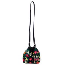 Bolsa Saco Infantil Floral Com Strass Com 3 Chuquinhas De Cabelo Infantil Bolsa Saco Infantil Floral Com Strass Com 3 Chuquinhas De Cabelo Infantil
