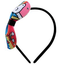Tiara Com Laço De Unicórnio Infantil Com Strass Tiara Com Laço De Unicórnio Infantil Com Strass