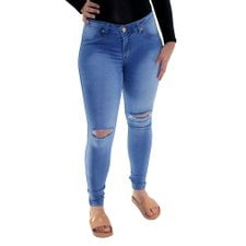 Calça Jeans Feminina Destroyed Lisa Calça Jeans Feminina Destroyed Lisa