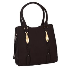 Bolsa Feminina Alto Relevo Com Detalhe Metálico E Vazados Bolsa Feminina Alto Relevo Com Detalhe Metálico E Vazados