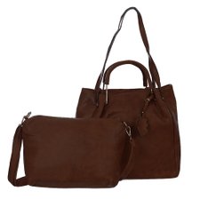 Kit 2 Bolsas Feminina Ombro + Transversal Kit 2 Bolsas Feminina Ombro + Transversal