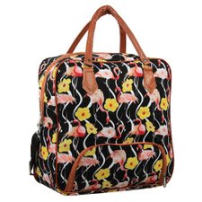 Bolsa Feminina De Ombro Viagem Estampa De Flamingo Ecológica Bolsa Feminina De Ombro Viagem Estampa De Flamingo Ecológica