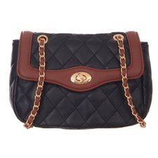 Bolsa Transversal Feminina Detalhes Matelassê Alça De Corrente Bolsa Transversal Feminina Detalhes Matelassê Alça De Corrente