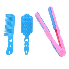 Kit Chapinha Com 2 Pentes De Cabelo De Brinquedo Infantil Kit Chapinha Com 2 Pentes De Cabelo De Brinquedo Infantil