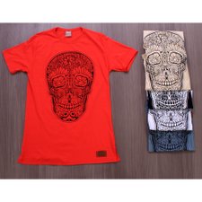 Kit 5 Camisetas T-Shirt Masculinas Estampas De Caveira Kit 5 Camisetas T-Shirt Masculinas Estampas De Caveira