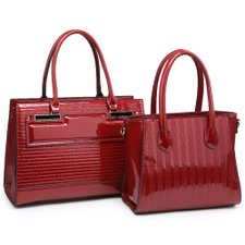 Kit 2 Bolsas Luxo De Verniz Feminina Em Matelassê Kit 2 Bolsas Luxo De Verniz Feminina Em Matelassê