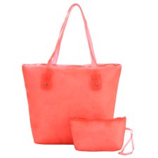 Kit 2 Bolsas Ombro + De Mão P/ Praia Ou Piscinas De Silicone Kit 2 Bolsas Ombro + De Mão P/ Praia Ou Piscinas De Silicone