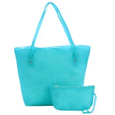 Kit 2 Bolsas Ombro + De Mão P/ Praia Ou Piscinas De Silicone Kit 2 Bolsas Ombro + De Mão P/ Praia Ou Piscinas De Silicone