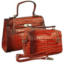 Kit 2 Bolsas Luxo Feminina De Verniz Animal Print Kit 2 Bolsas Luxo Feminina De Verniz Animal Print