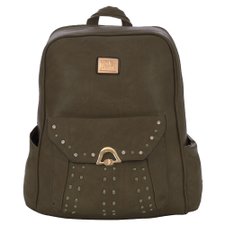 Mochila Feminina Alto Relevo Cravejada Em Tachas E Strass Mochila Feminina Alto Relevo Cravejada Em Tachas E Strass