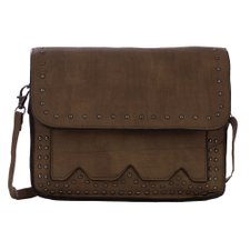 Bolsa Transversal Alto Relevo Com Tachas Metálicas Bolsa Transversal Alto Relevo Com Tachas Metálicas