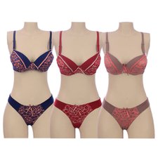 Kit Conjuntos De Lingerie Feminino Rendado Bojo Compre Agora