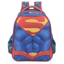 Mochila Super Man Escolar Infantil Estampa Em Alto Relevo Mochila Super Man Escolar Infantil Estampa Em Alto Relevo
