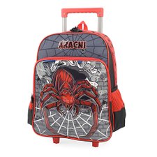 Mochila De Rodinha Infantil Estampa Aracni Mochila De Rodinha Infantil Estampa Aracni