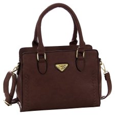 Bolsa De Ombro Feminina Tressê Em Alto Relevo Bolsa De Ombro Feminina Tressê Em Alto Relevo