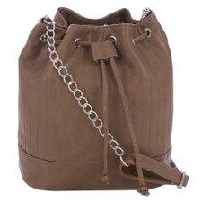 Bolsa Saco Matelassê Em Alto Relevo E Alça De Corrente Bolsa Saco Matelassê Em Alto Relevo E Alça De Corrente