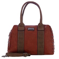 Bolsa Hobo Feminina Em Alto Relevo Com Spikes E Vazados Bolsa Hobo Feminina Em Alto Relevo Com Spikes E Vazados