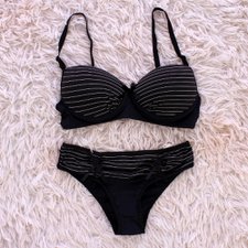 Conjunto De Lingerie Feminino Estampado Bojo Compre Agora Feira